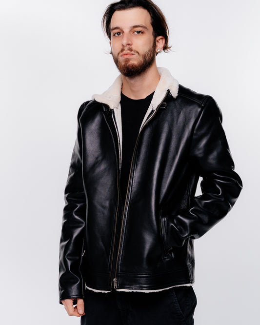 Polar Δερμάτινο Μπουφάν