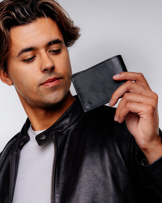 Slim Δερμάτινο Πορτοφόλι Ανδρικό