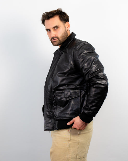 ΑΝΔΡΙΚΟ ΔΕΡΜΑΤΙΝΟ ΜΠΟΥΦΑΝ Chic and Clicks SF-003