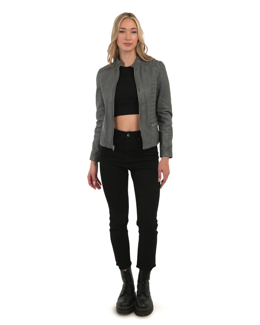 Chic and clicks CW-071 ΓΥΝΑΙΚΕΙΟ ΔΕΡΜΑΤΙΝΟ ΜΠΟΥΦΑΝ