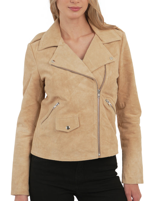 ΓΥΝΑΙΚΕΙΟ ΔΕΡΜΑΤΙΝΟ ΜΠΟΥΦΑΝ Chic and Clicks SUEDE 