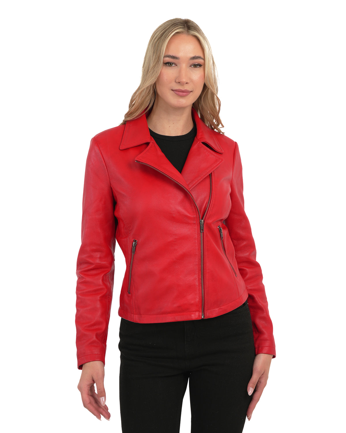 ΓΥΝΑΙΚΕΙΟ ΚΟΚΚΙΝΟ ΔΕΡΜΑΤΙΝΟ ΜΠΟΥΦΑΝ Chic and clicks CW-001 RED