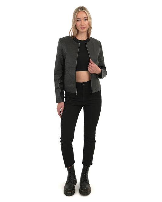 Chic and clicks CW-071 ΓΥΝΑΙΚΕΙΟ ΔΕΡΜΑΤΙΝΟ ΜΠΟΥΦΑΝ