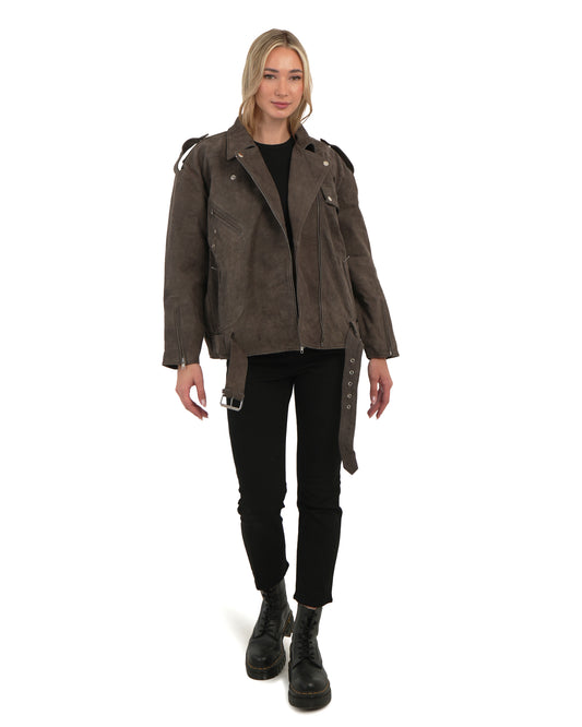 Chic and clicks CW-084 ΓΥΝΑΙΚΕΙΟ ΔΕΡΜΑΤΙΝΟ ΜΠΟΥΦΑΝ