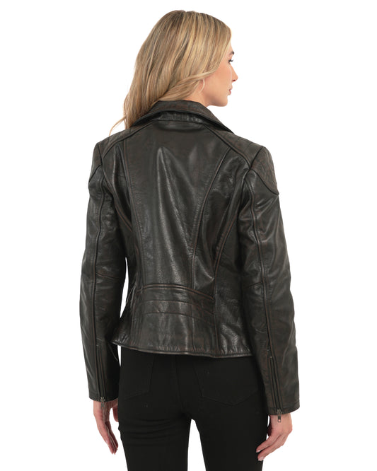 ΓΥΝΑΙΚΕΙΟ ΔΕΡΜΑΤΙΝΟ ΜΠΟΥΦΑΝ Chic and Clicks muse black