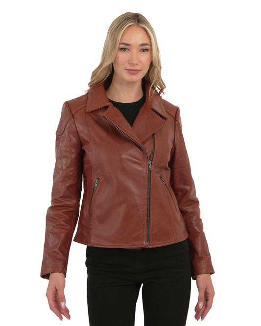 ΓΥΝΑΙΚΕΙΟ ΔΕΡΜΑΤΙΝΟ ΜΠΟΥΦΑΝ Chic and Clicks muse brown
