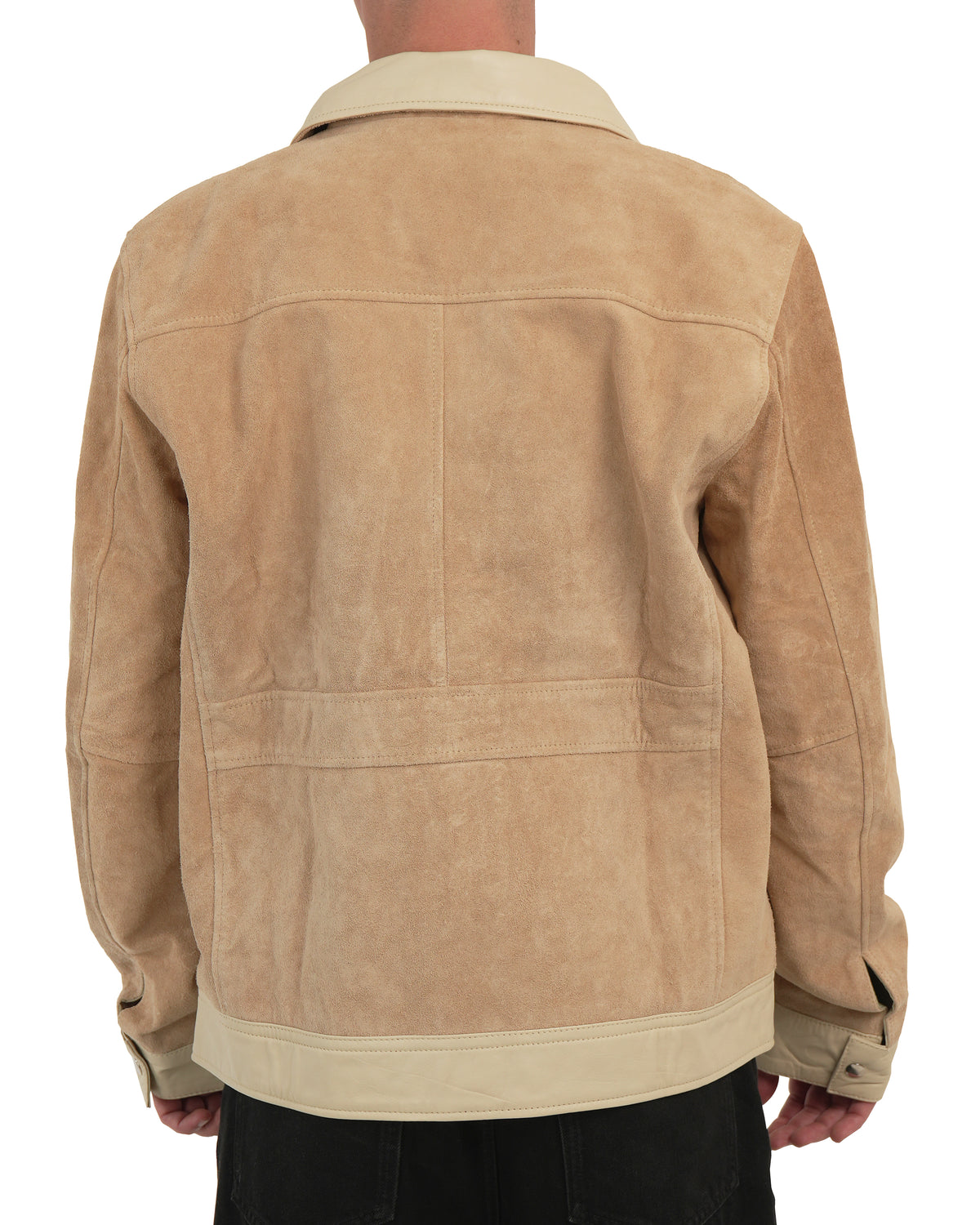 ΑΝΔΡΙΚΟ ΔΕΡΜΑΤΙΝΟ ΜΠΟΥΦΑΝ SUEDE Chic and Clicks SFU-B-003